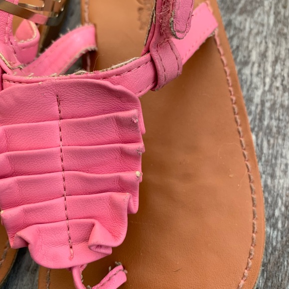 Natural Steps Pink Ruffle Sandals - Picture 7 of 8